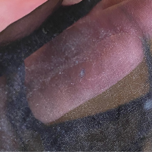 Sequined dress with see-through mesh bodice “cut out” look. 2nd Day brand, Sz 10 - Picture 4 of 10